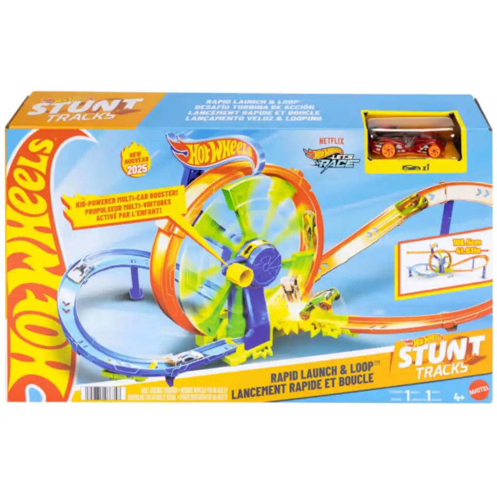 imagen de Hot Wheels: Impresionante pista de turbina - Mattel 1