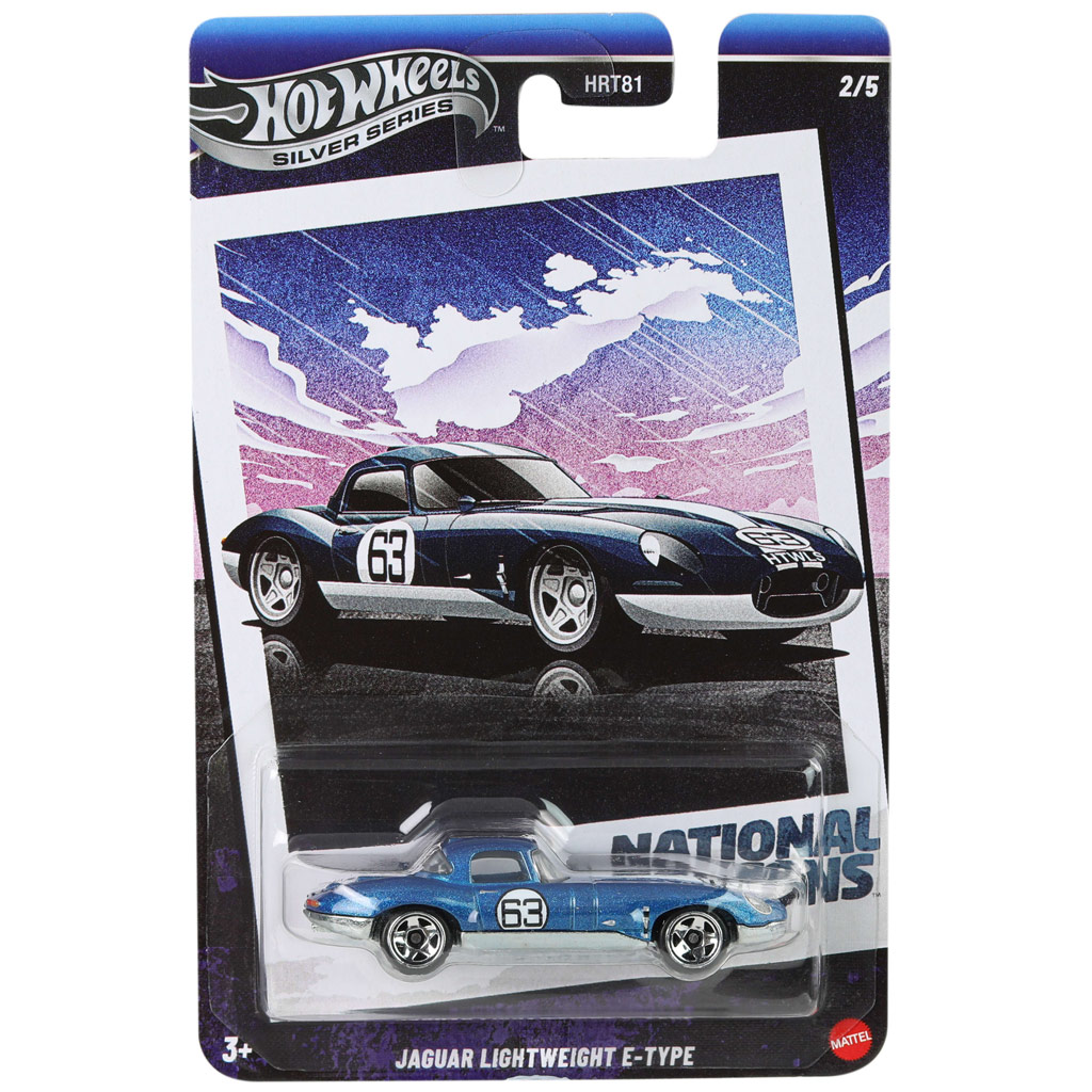 imagen de Hot Wheels: Jaguar Lightweight E‑Type cochecito 1/64 – Mattel 1