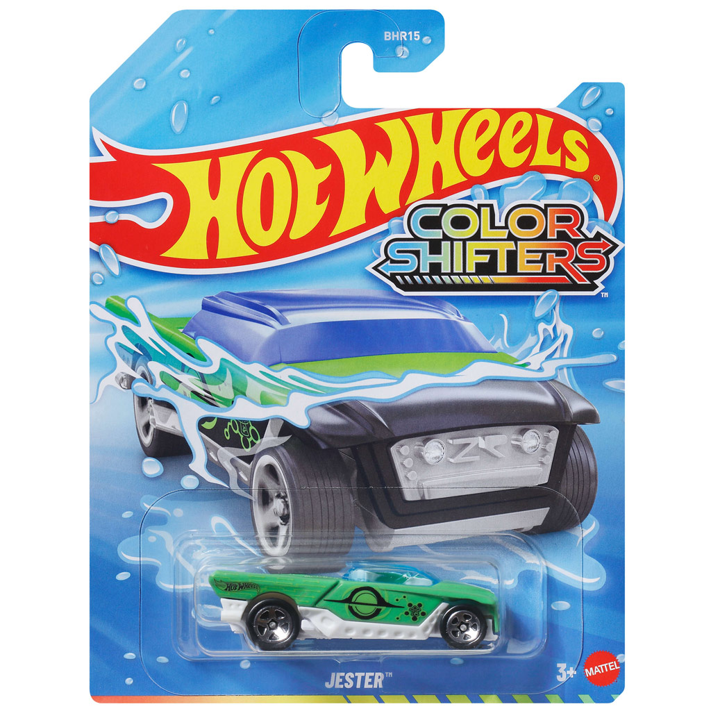 imagen de Hot Wheels: Jester coche de cambio de color verde 1/64 - Mattel 1