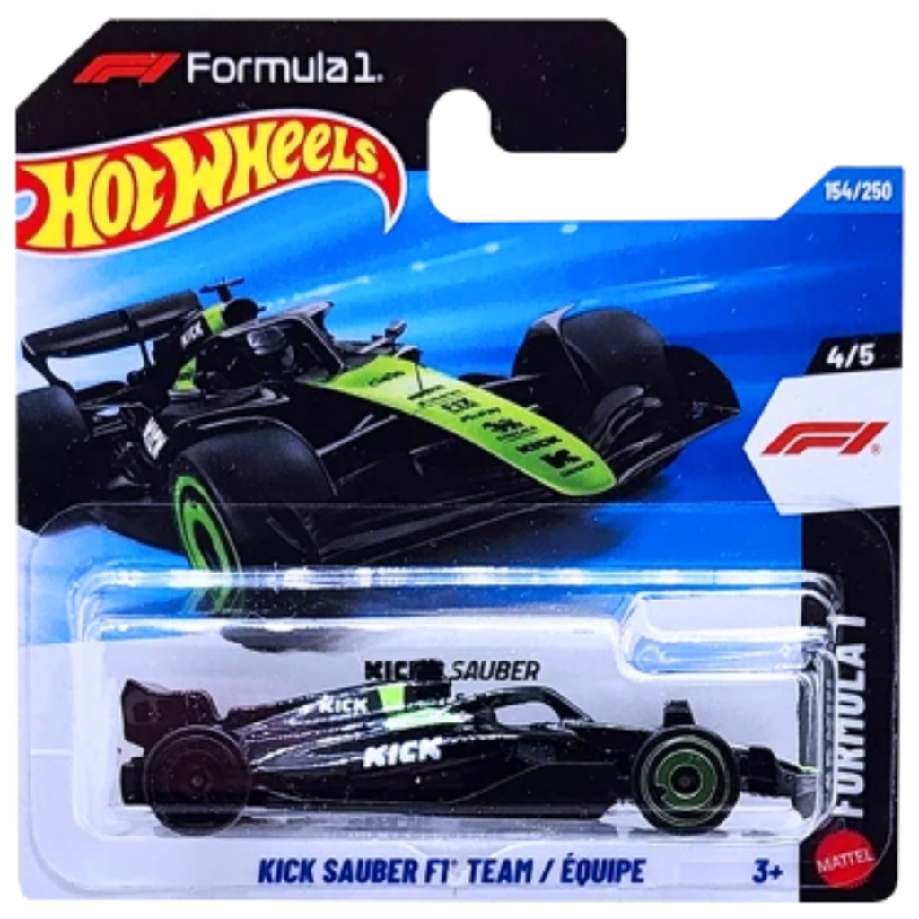 imagen de Hot Wheels: Kick Sauber F1 Team coche pequeño 1/64 - Mattel 1
