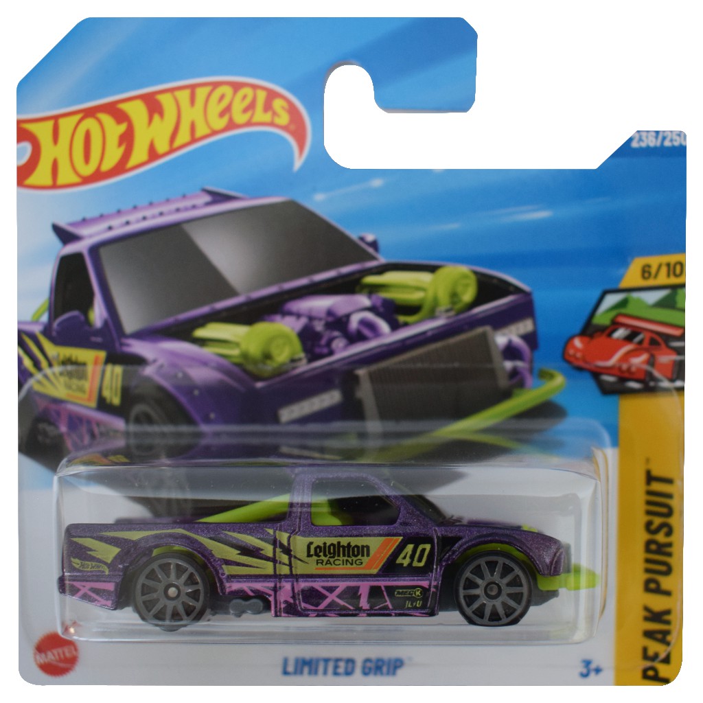 imagen de Hot Wheels: Limited Grip coche pequeño lila 1/64 - Mattel 1