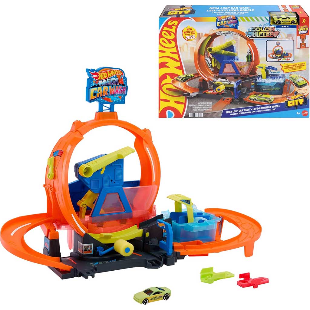 imagen de Hot Wheels: Mega Lavado de Autos - Mattel 2