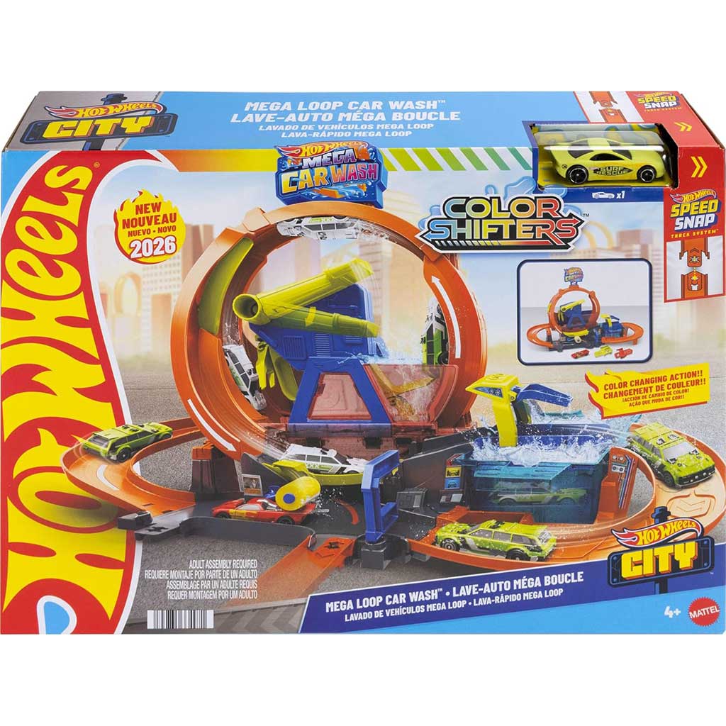 imagen de Hot Wheels: Mega Lavado de Autos - Mattel 1