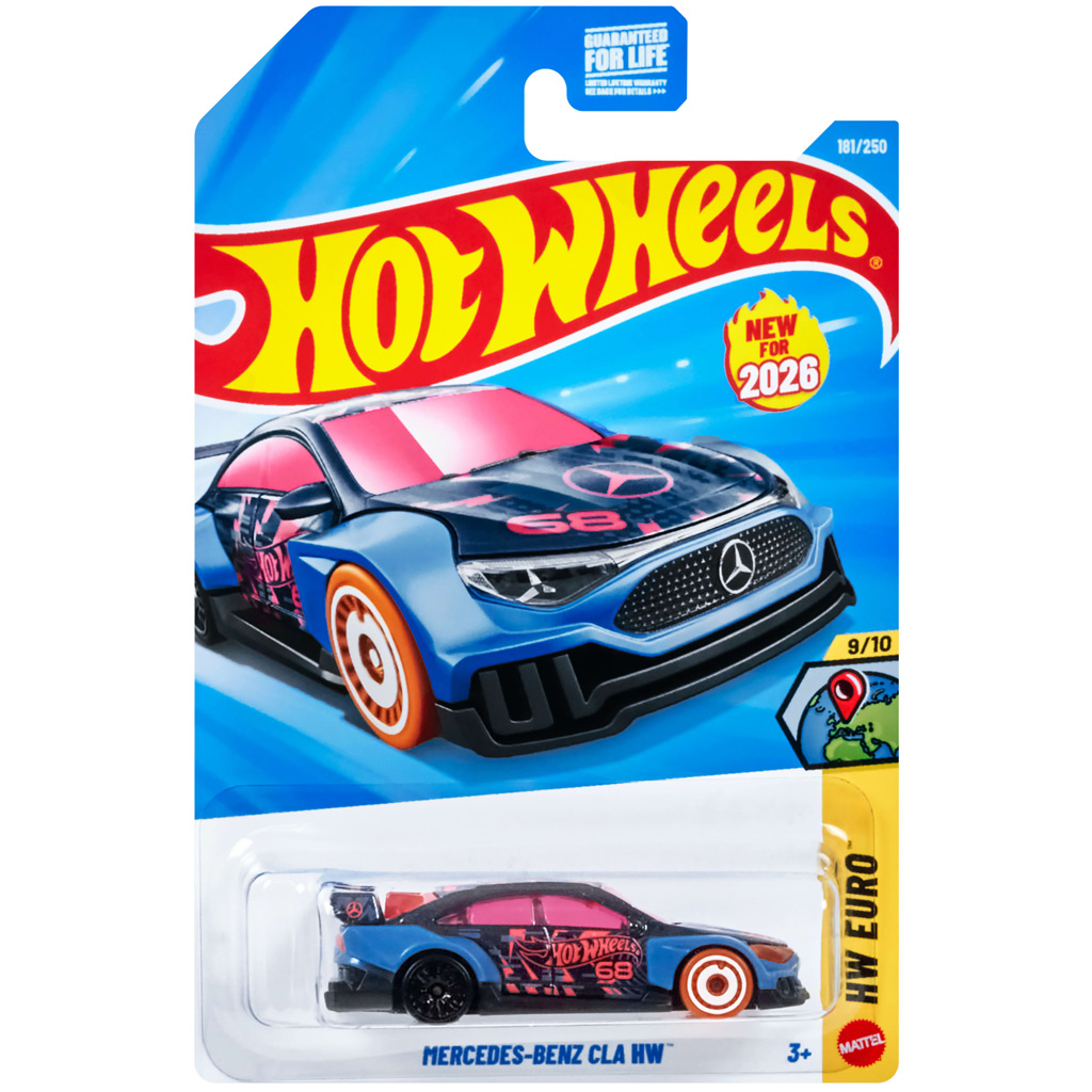 imagen de Hot Wheels: Mercedes-Benz CLA HW coche en miniatura 1/64 - Mattel 1