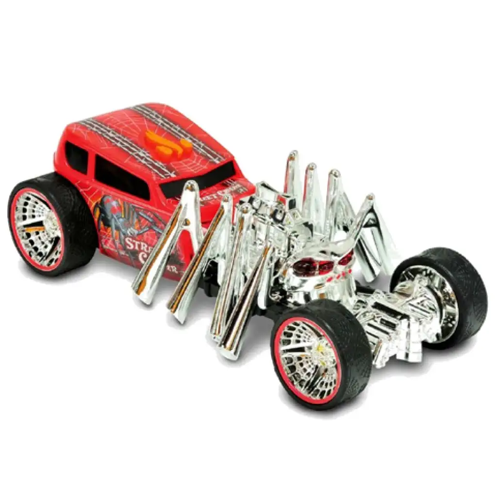 imagen de Hot Wheels Monster Action Street Creeper coche de juguete motorizado con sonido - Mondo Motors 1