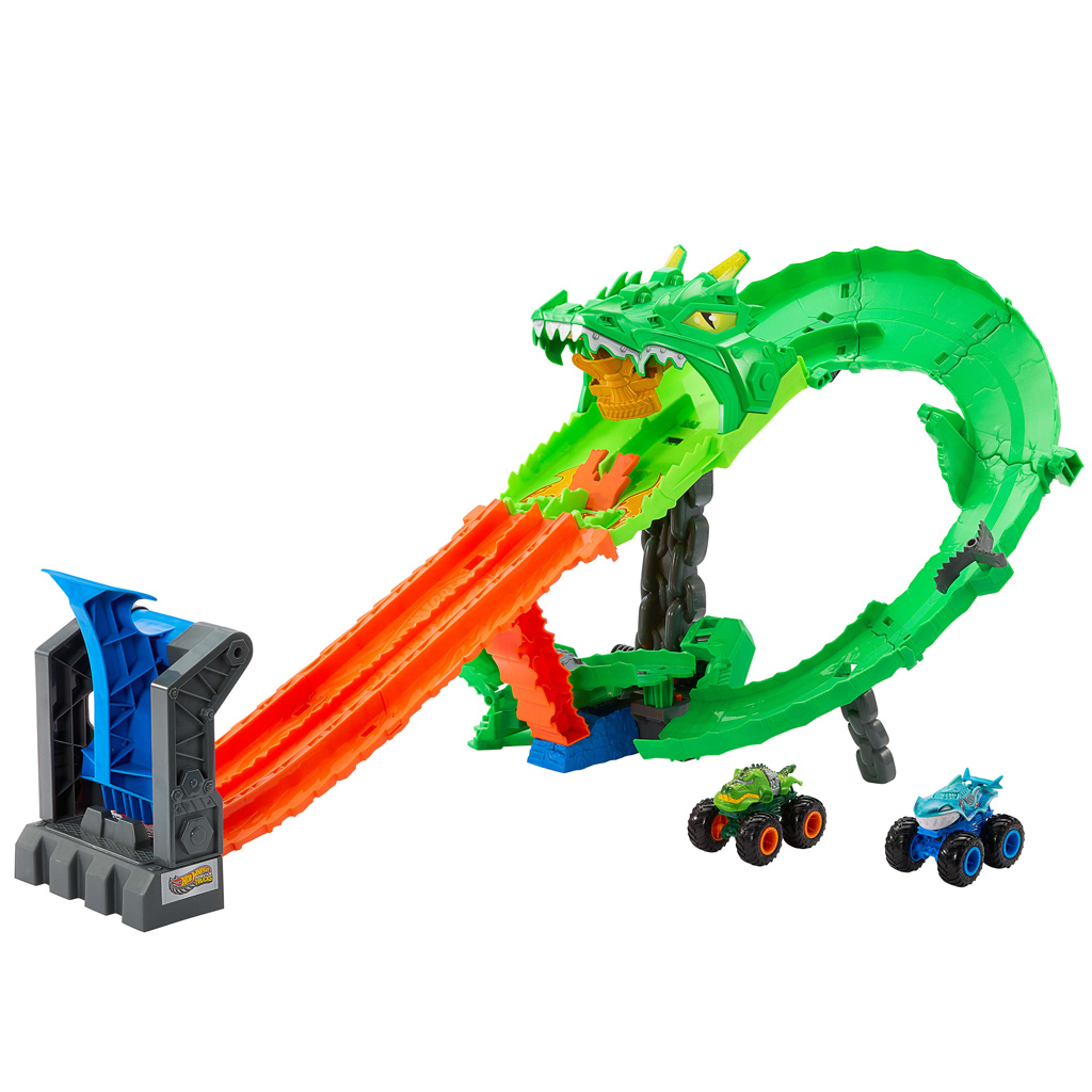 imagen de Hot Wheels Monster Trucks: Carrera de Dragones - Mattel 2