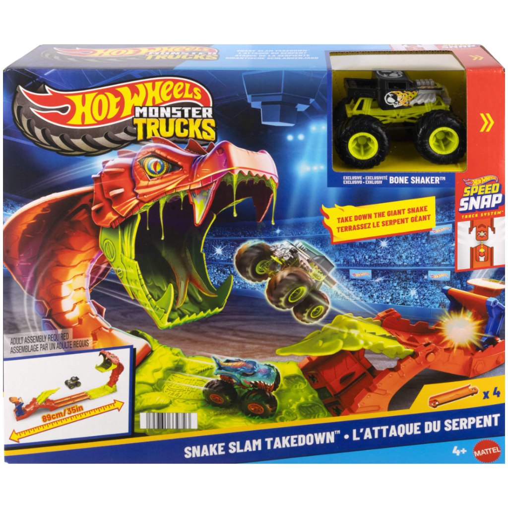 imagen de Hot Wheels Monster Trucks: Mordedura de Serpiente - Mattel 1