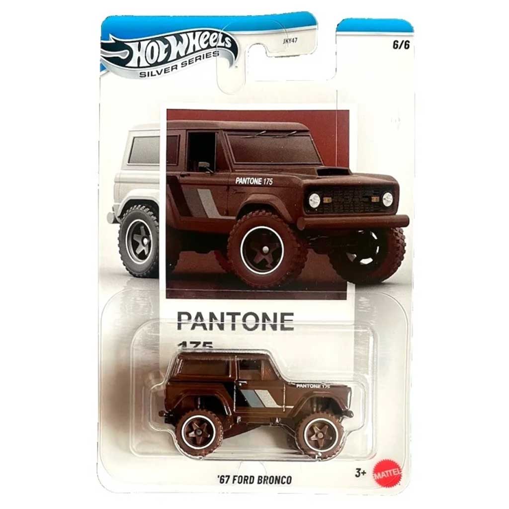 imagen de Hot Wheels Pantone: '67 Ford Bronco coche de juguete - Mattel 1