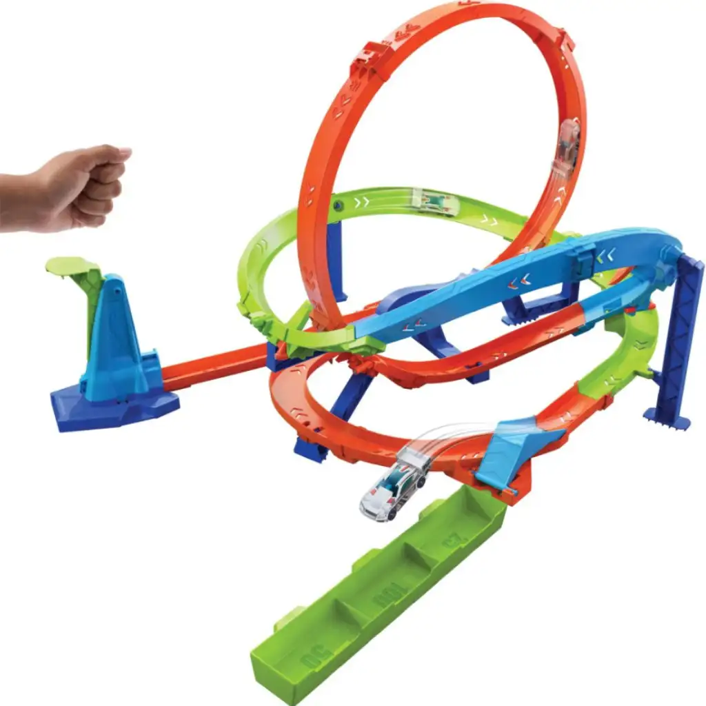 imagen de Hot Wheels: Pista de hiperlazos - Mattel 3