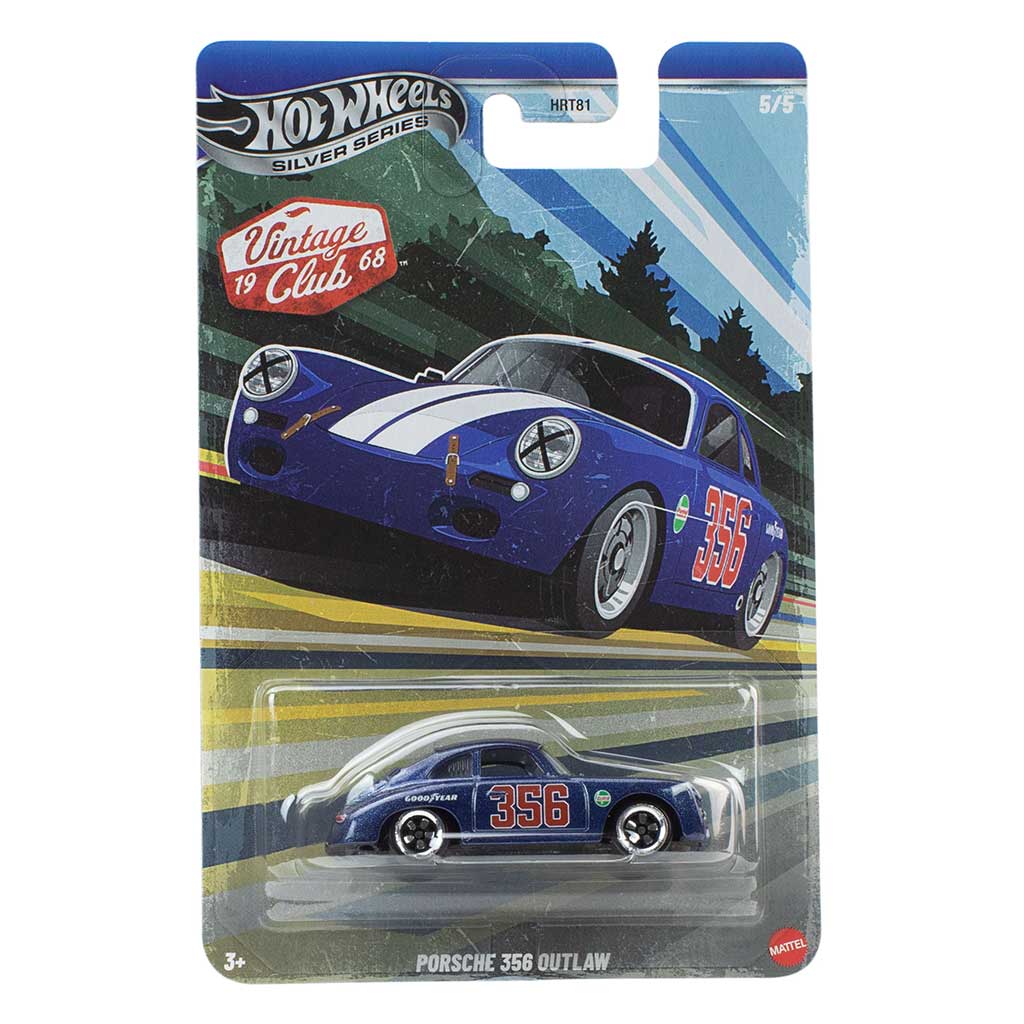 imagen de Hot Wheels: Porsche 356 Outlaw coche pequeño 1/64 - Mattel 1
