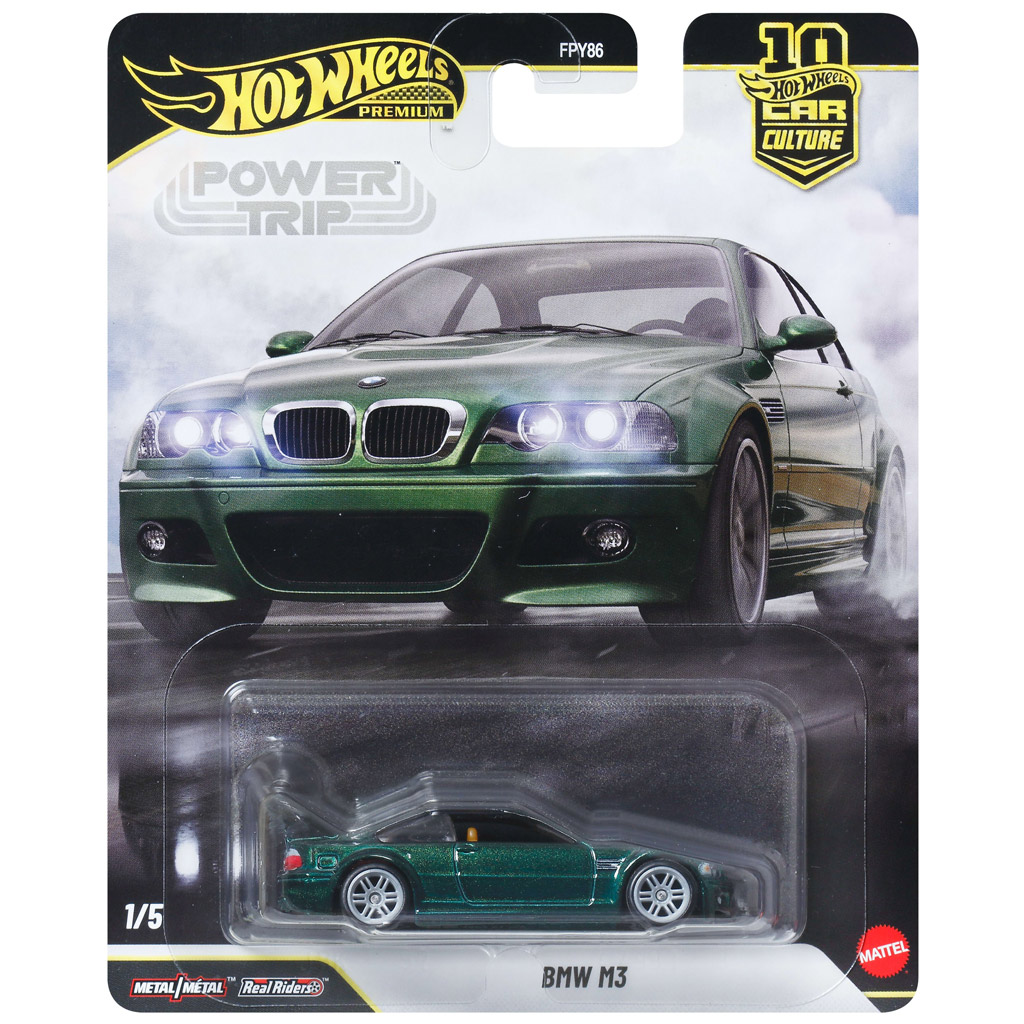 imagen de Hot Wheels Premium: Cool-turismo BMW M3 coche en miniatura 1/64 - Mattel 1