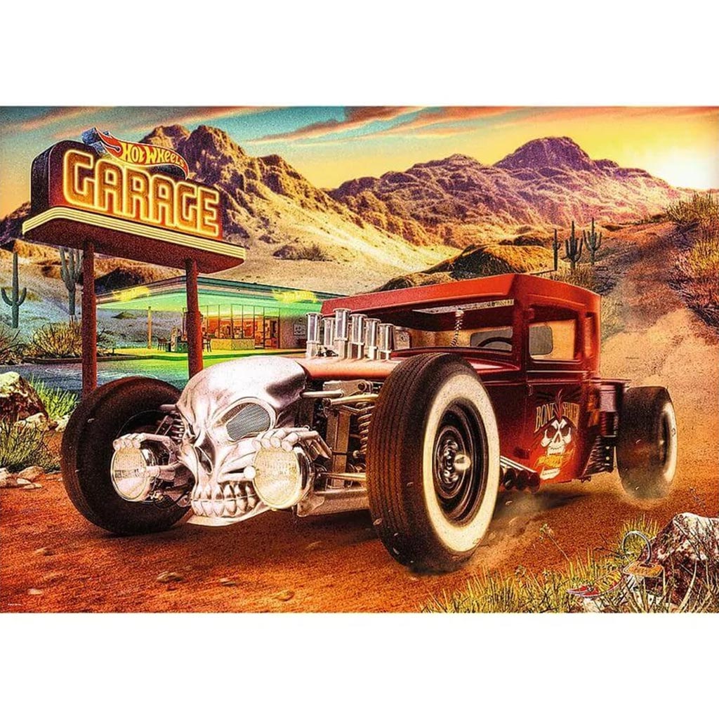 imagen de Hot Wheels: Puzzle Premium Plus de 1000 piezas Bone Shaker - Trefl 2