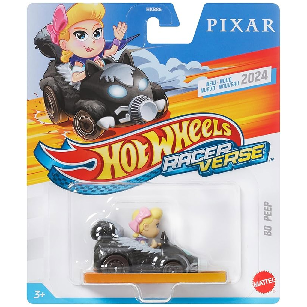 imagen de Hot Wheels: RacerVerse Bo Peep cochecito 1/64 – Mattel 1