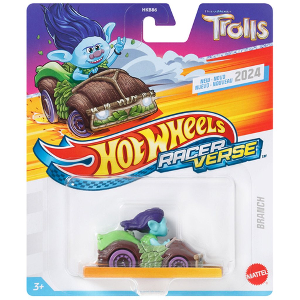 imagen de Hot Wheels: RacerVerse Branch coche pequeño 1/64 – Mattel 1