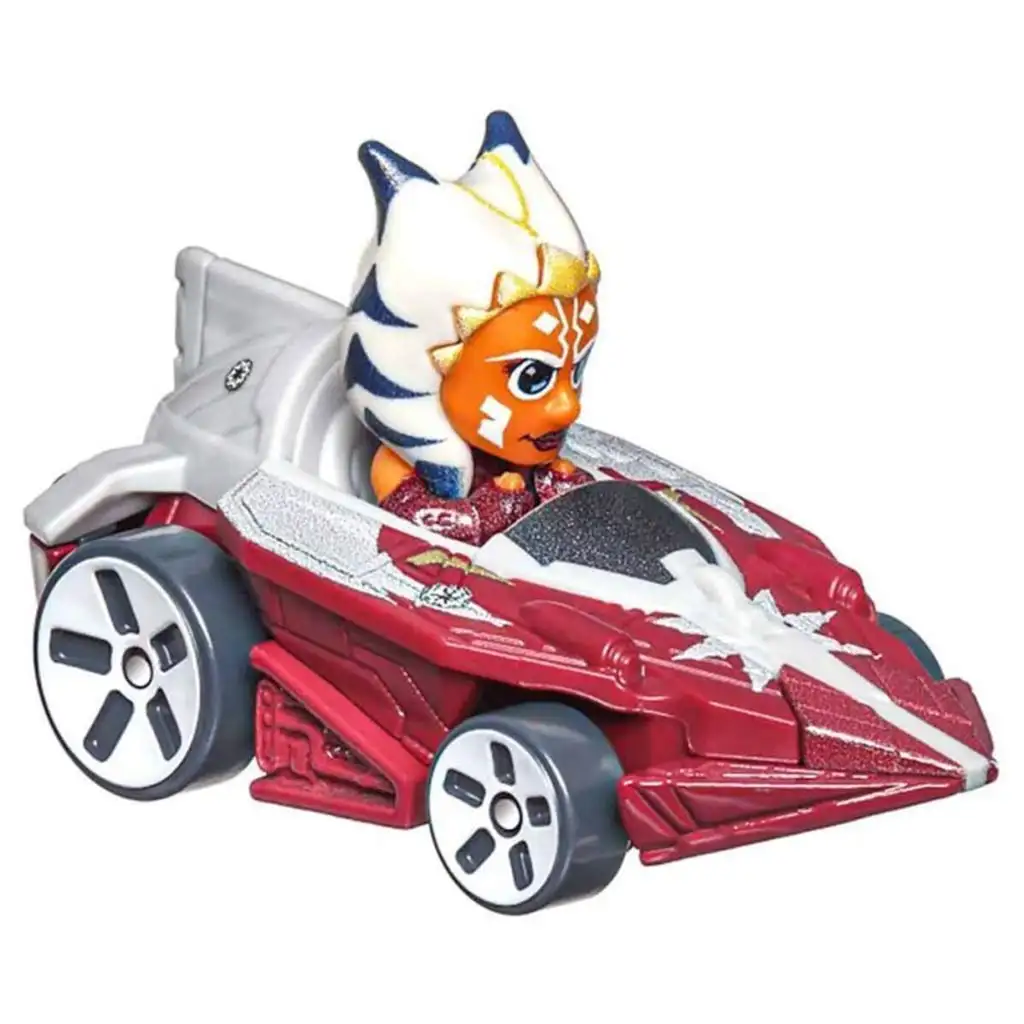 imagen de Hot Wheels: RacerVerse - Star Wars Ahsoka cochecito de personaje - Mattel 2