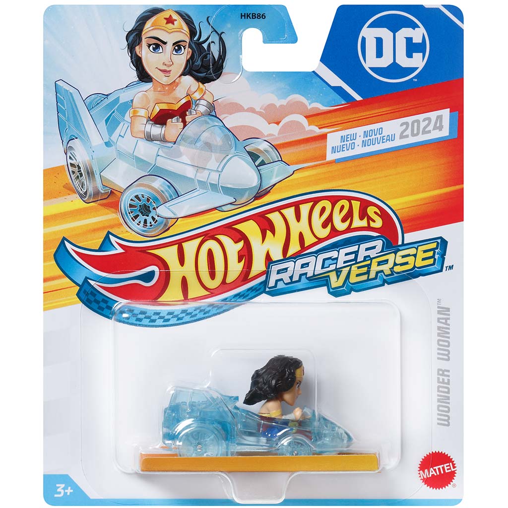 imagen de Hot Wheels: RacerVerse Wonder Woman cochecito 1/64 – Mattel 1