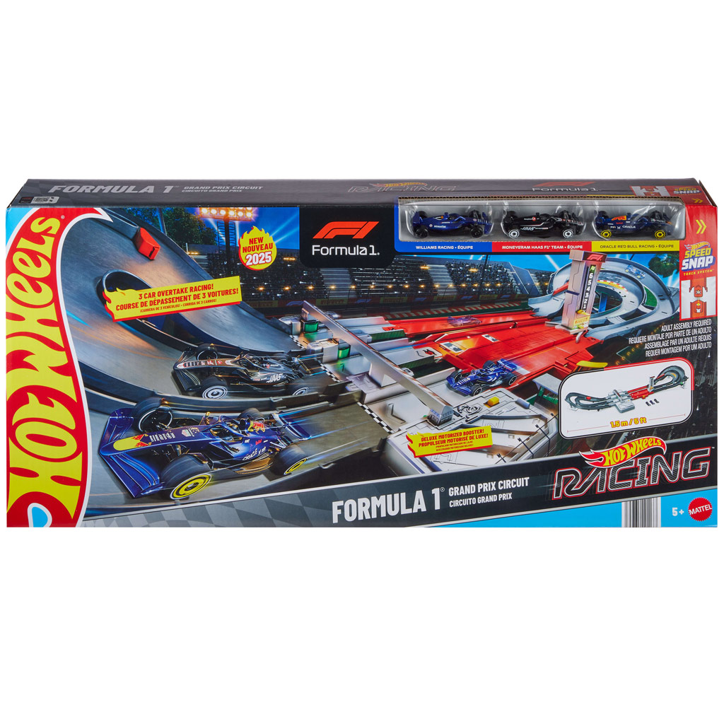 imagen de Hot Wheels Racing: Circuito de Gran Premio de Fórmula 1 - Mattel 1