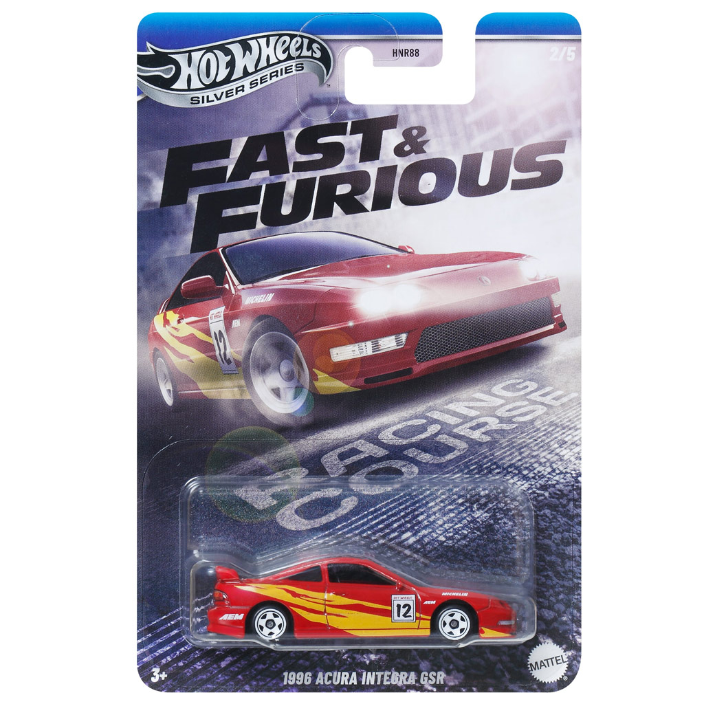imagen de Hot Wheels: Rápido y Furioso 1996 Acura Integra GSR coche de juguete 1/64 - Mattel 1