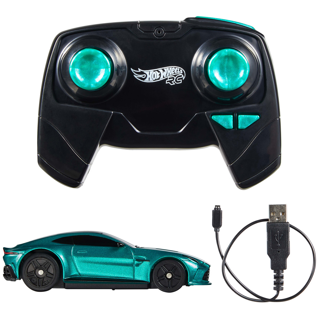 imagen de Hot Wheels RC Aston Martin Vantage coche teledirigido – Mattel 3