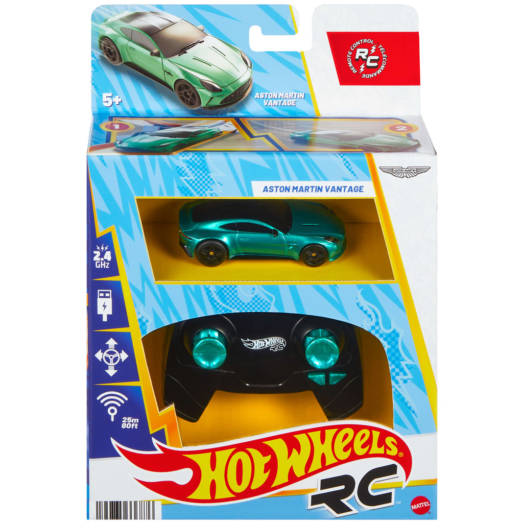 imagen de Hot Wheels RC Aston Martin Vantage coche teledirigido – Mattel 1