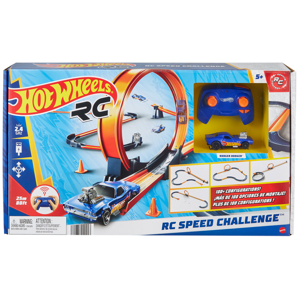 imagen de Hot Wheels: RC Speed Challenge set de pista teledirigido - Mattel 1