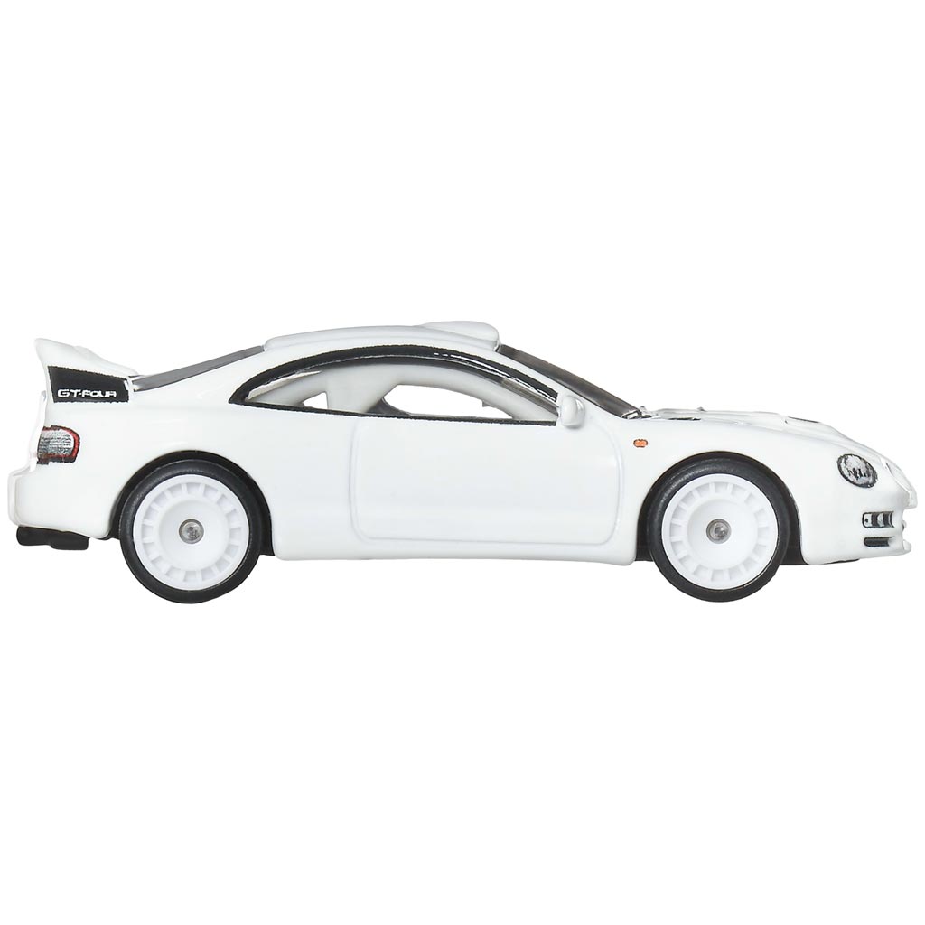 imagen de Hot Wheels: Set de coches de colección Premium Toyota de los años 90 JDM – Supra, Celica GT-Four, MR2 TRD y Sakura Sprinter, 1/64 - Mattel 3