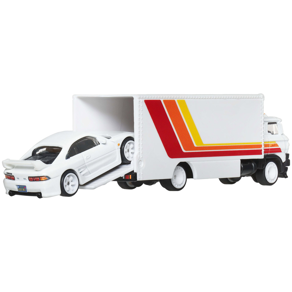 imagen de Hot Wheels: Set de coches de colección Premium Toyota de los años 90 JDM – Supra, Celica GT-Four, MR2 TRD y Sakura Sprinter, 1/64 - Mattel 6
