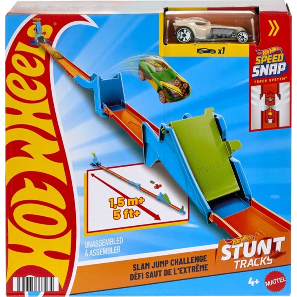 imagen de Hot Wheels: Set de inicio de acrobacias - Desafío de salto explosivo - Mattel 1