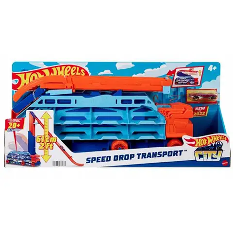 imagen de Hot Wheels: Set de pista de caída libre - Mattel 1