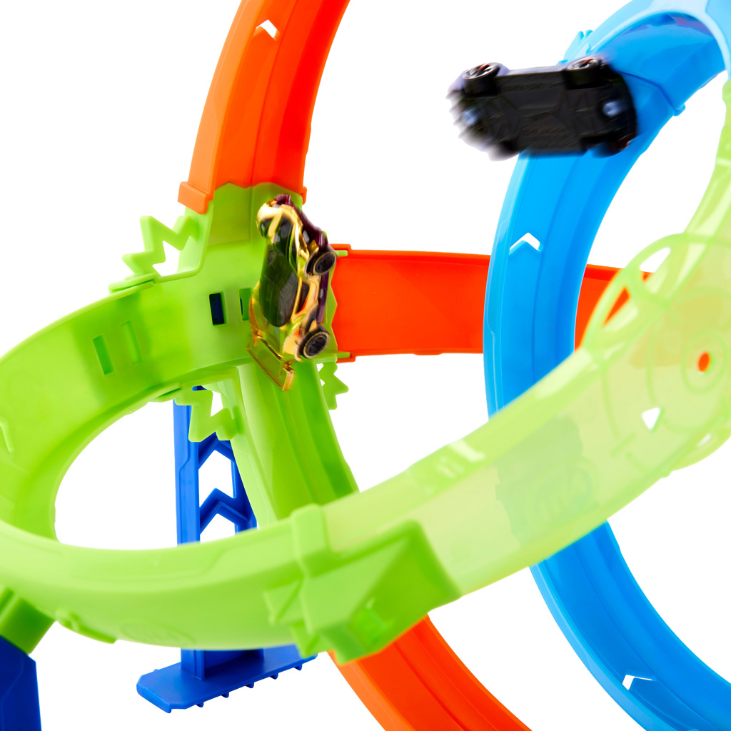 imagen de Hot Wheels: Set de pista de doble lazo - Mattel 2