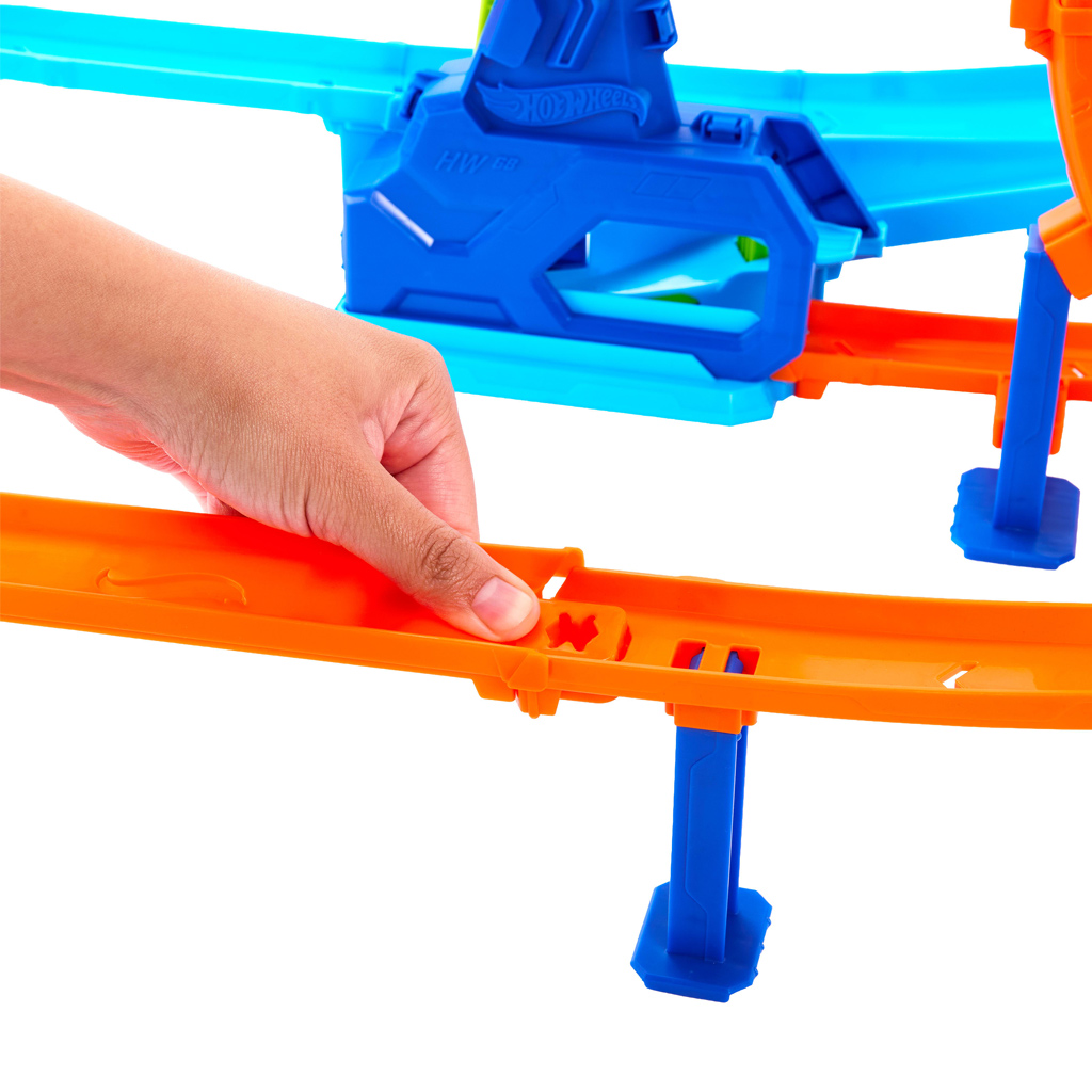 imagen de Hot Wheels: Set de pista de doble lazo - Mattel 3