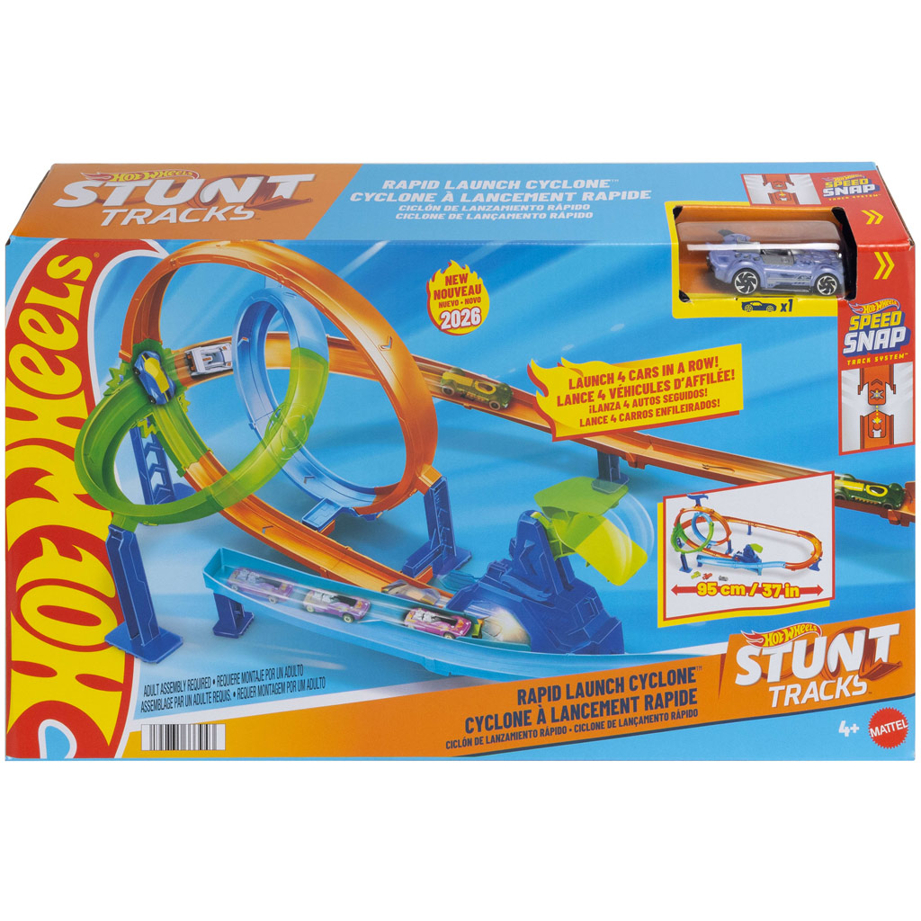 imagen de Hot Wheels: Set de pista de doble lazo - Mattel 1
