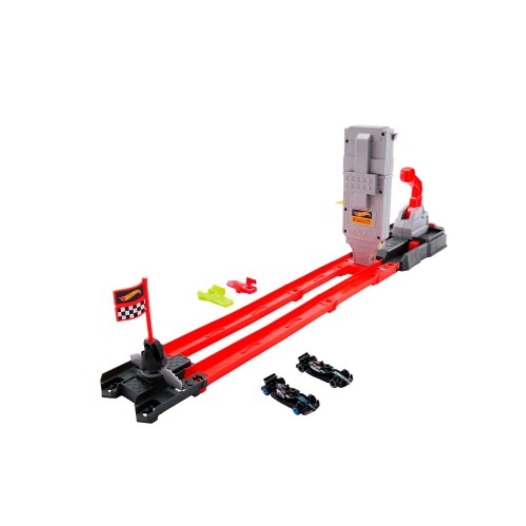 imagen de Hot Wheels: Set de pista de meta de Fórmula 1 - Mattel 2