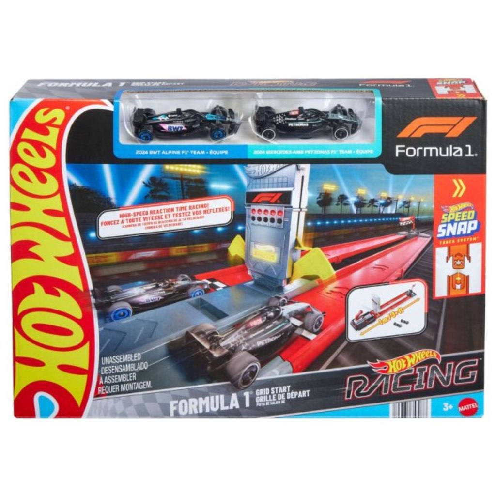imagen de Hot Wheels: Set de pista de meta de Fórmula 1 - Mattel 1