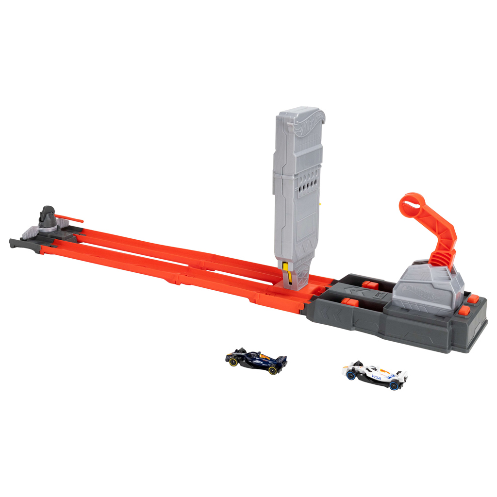imagen de Hot Wheels: Set de pista de salida en parrilla de Fórmula 1 - Mattel 4
