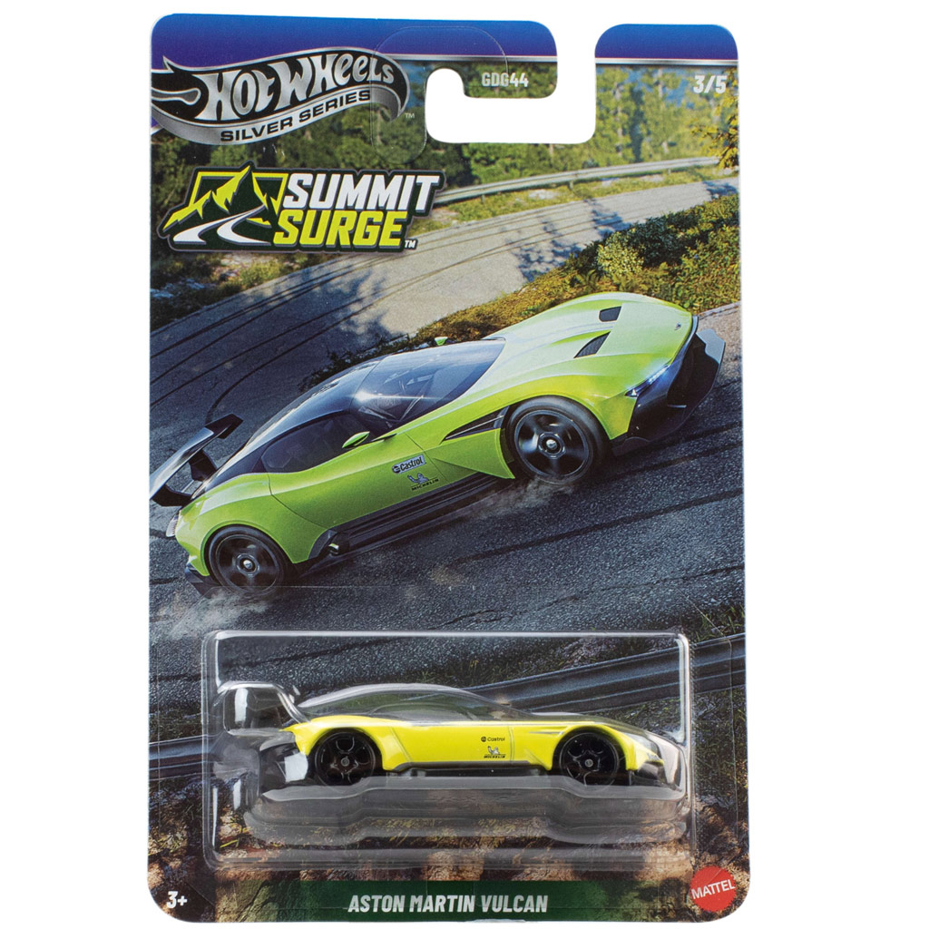 imagen de Hot Wheels Silver Series: Aston Martin Vulcan cochecito 1/64 - Mattel 1