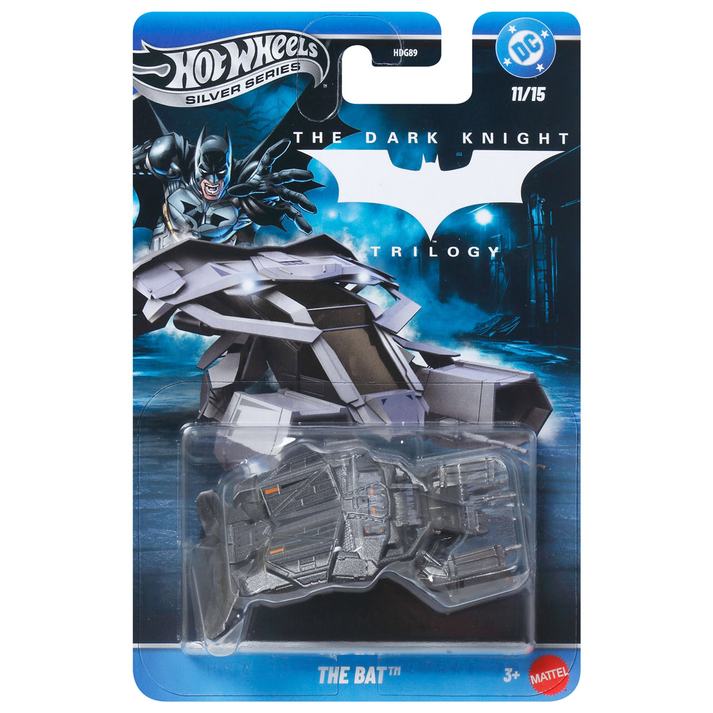 imagen de Hot Wheels Silver Series: Batman The Bat coche en miniatura 1/64 - Mattel 1