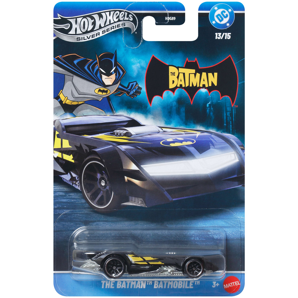 imagen de Hot Wheels Silver Series: El Batmóvil de Batman cochecito 1/64 - Mattel 1