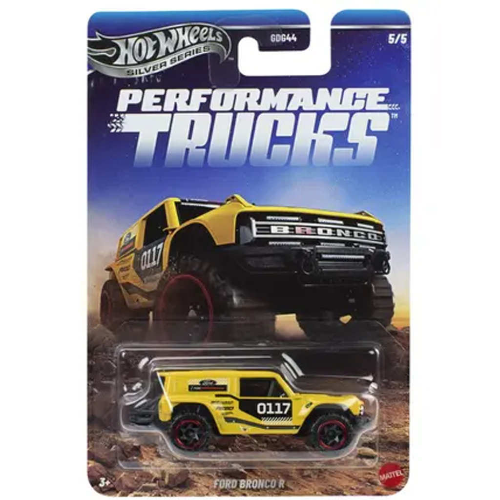 imagen de Hot Wheels Silver Series: Ford Bronco R coche pequeño 1/64 - Mattel 1