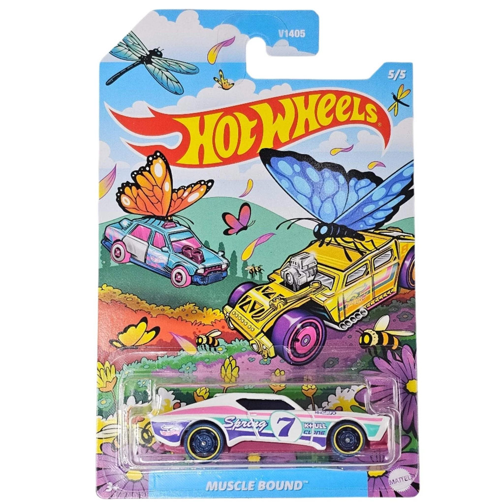 imagen de Hot Wheels Spring Series: Muscle Bound coche en miniatura 1/64 - Mattel 1