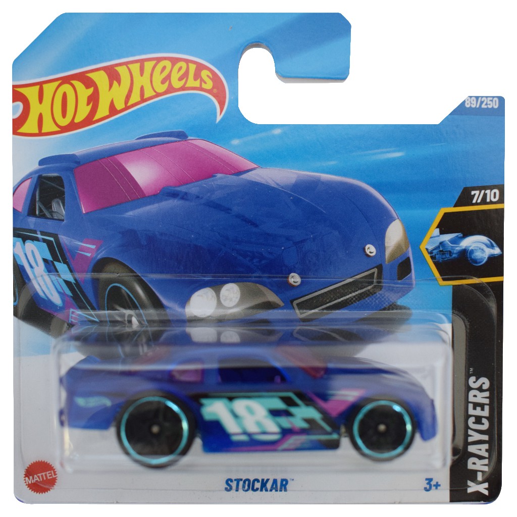 imagen de Hot Wheels: Stockar coche azul 1/64 - Mattel 1