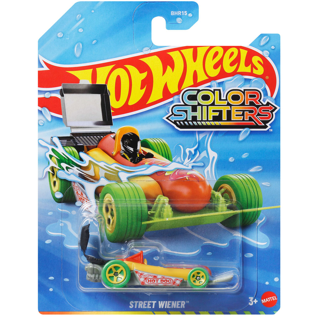 imagen de Hot Wheels: Street Wiener coche pequeño cambiante de color 1/64 - Mattel 1
