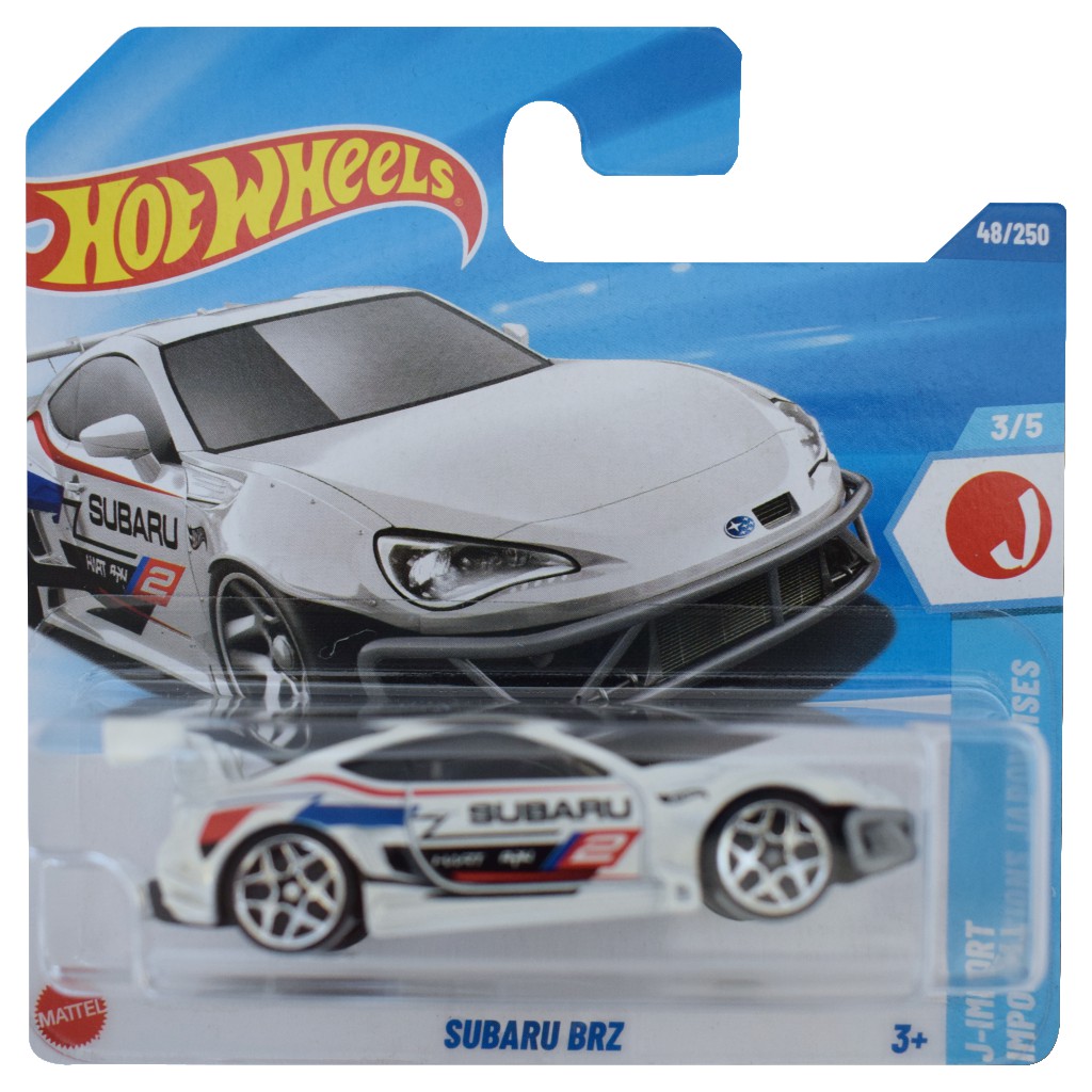 imagen de Hot Wheels: Subaru BRZ coche blanco 1/64 - Mattel 1