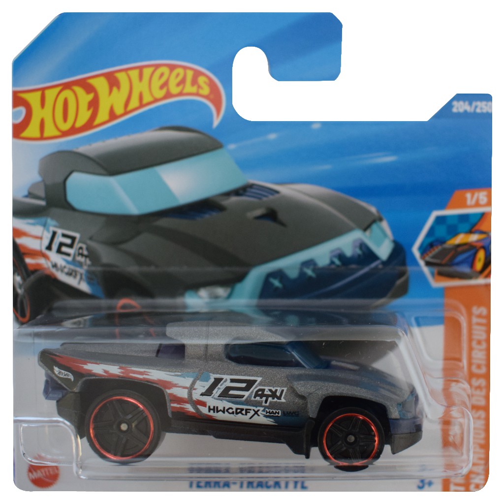 imagen de Hot Wheels: Terra Tracktyl coche gris 1/64 - Mattel 1