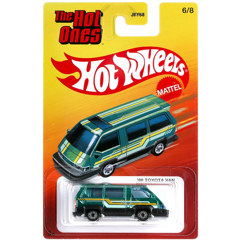 imagen de Hot Wheels: The Hot Ones '86 Toyota Van cochecito 1/64 - Mattel 1