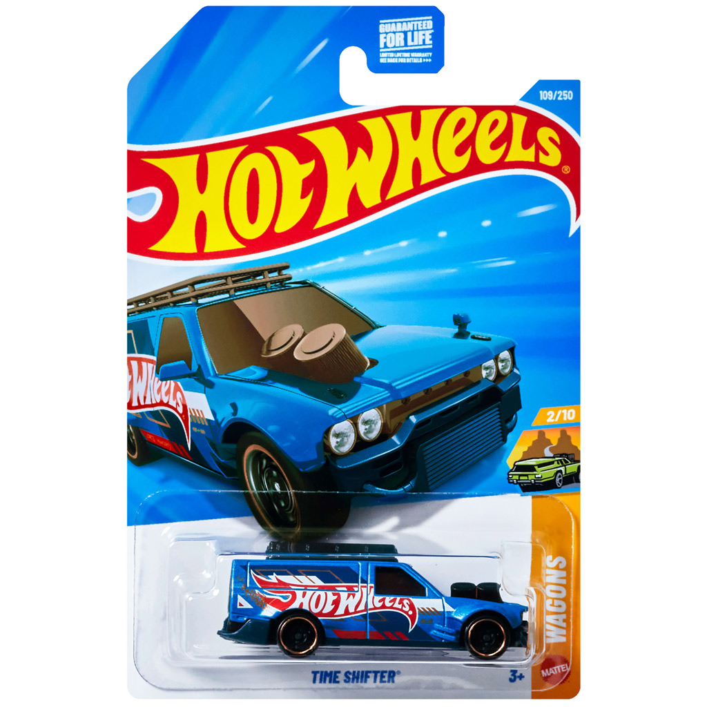 imagen de Hot Wheels: Time Shifter coche pequeño azul 1/64 - Mattel 1