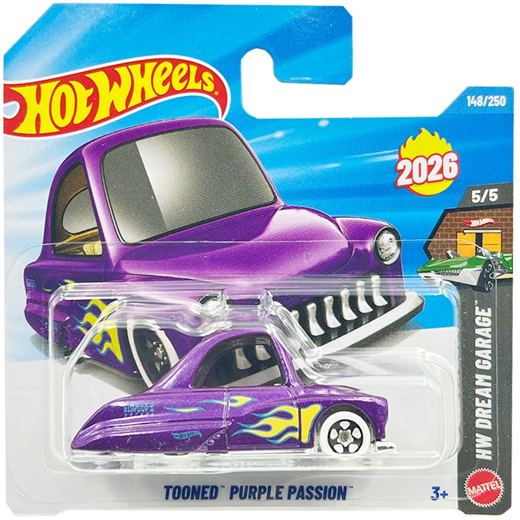 imagen de Hot Wheels: Tooned Purple Passion cochecito 1/64 - Mattel 1