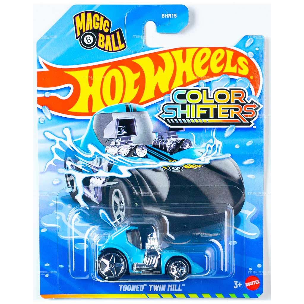 imagen de Hot Wheels: Tooned Twin Mill coche pequeño de cambio de color 1/64 - Mattel 1