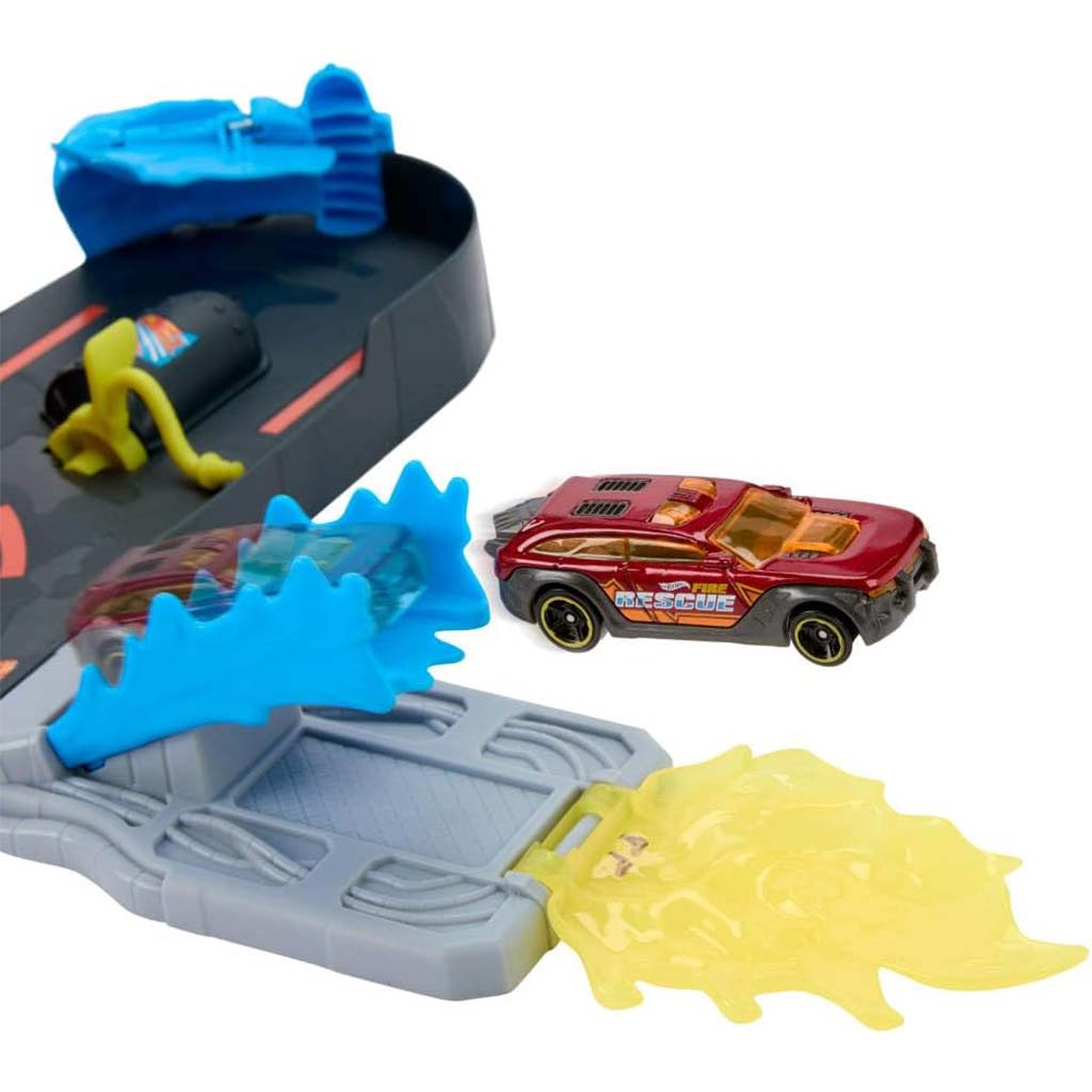 imagen de Hot Wheels: Torre de bomberos set de pista - Mattel 4