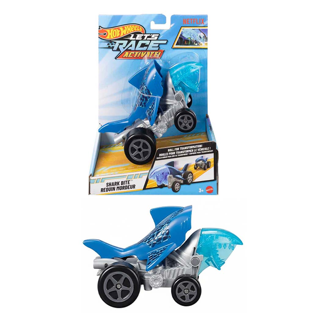imagen de Hot Wheels: Vamos a Correr Mordida de Tiburón 1/32 coche de juguete - Mattel 1